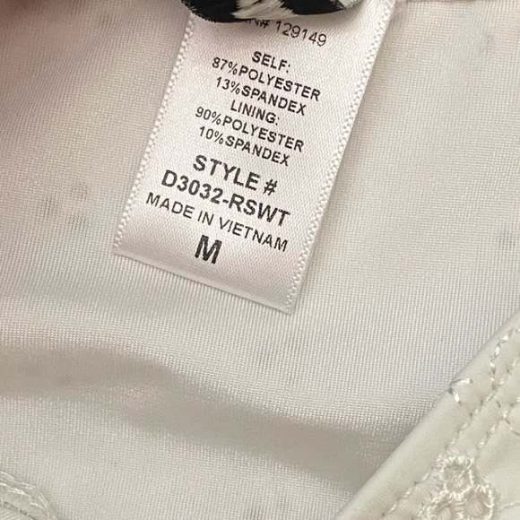 New! Dippin' Daisy's Rosewater Siren Bandeau Bikini Set S/M 1893 - Picture 6 of 12